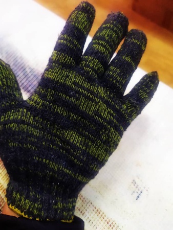 Перчатки вязаные