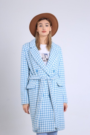 Women's cardigan coat - alpaca