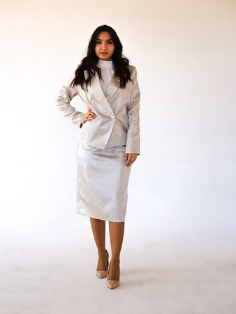 Юбочный костюм, лето