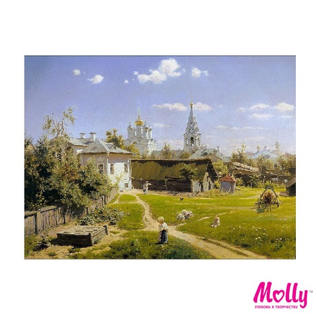 Картина по номерам Поленов. Московский дворик