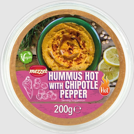 Горячий хумус с чипотле