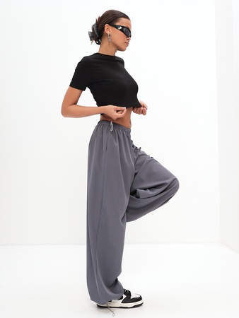 Штаны оверсайз спортивные