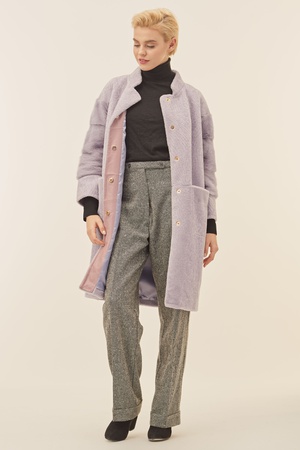 Пальто женское Silverfox модель 804-лаванда