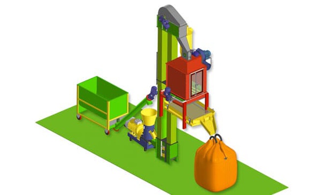 Feed pelletizing line Artmash