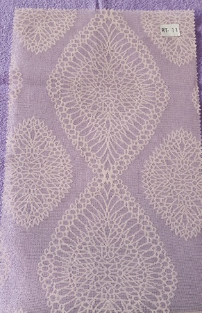 Рулонные шторы с рисунком из тюлевой занавески серии RTE