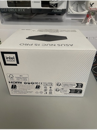 ASUS NUC 15 Pro Slim Full System Intel Series 1 Core 3 100U, 16GB DDR5 RAM, 512G