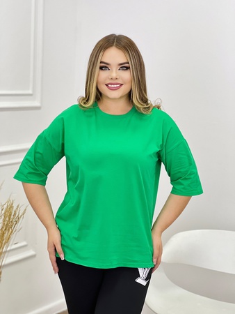 Футболка 013 зеленая