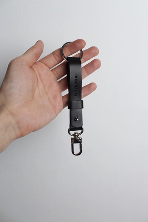 Hakiki deriden yapılmış anahtarlık kahyası