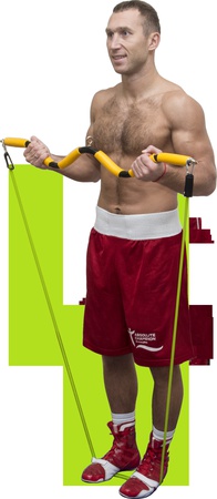 Тренажер W-образный с Эспандером