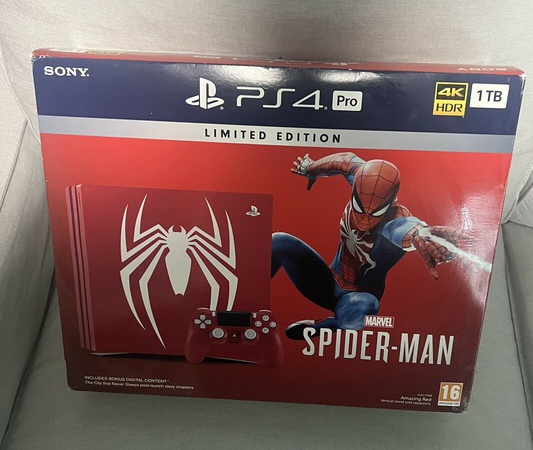 Sony PlayStation 4 PRO Marvels Spiderman 1TB