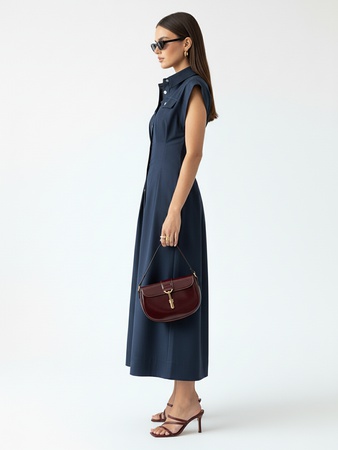 Женское платье миди сарафан