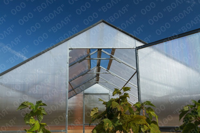 Теплица "Дельта" из оцинкованной трубы