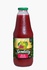 Apple-peach juice with direct-pressed pulp