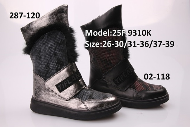 Детская обувь  ТИФЛАНИ зима девочки