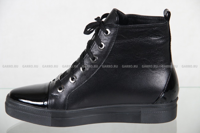 Bot 6247 siyah, hakiki deri