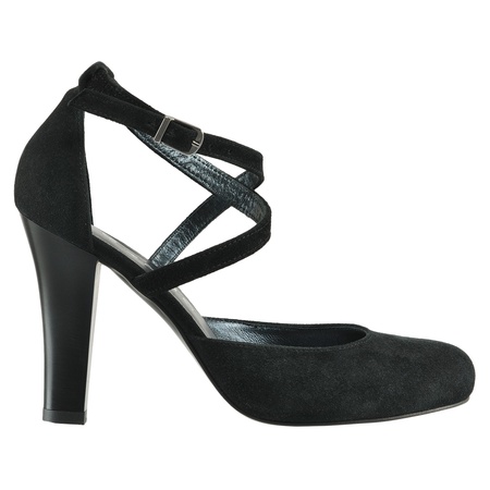 Женские туфли, натуральная замша <G141>