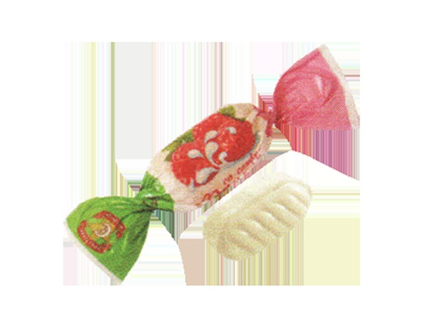 Caramel "Raspberry with cream"