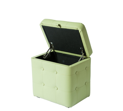 Pouf 04КStiven 3生态皮革或绒布40x30x40