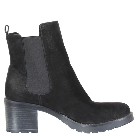 Женские ботинки, натуральный нубук <G7164>