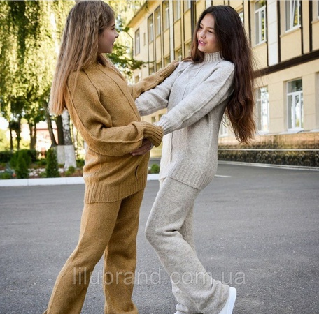 Детский костюм на девочку зимний Кашемир