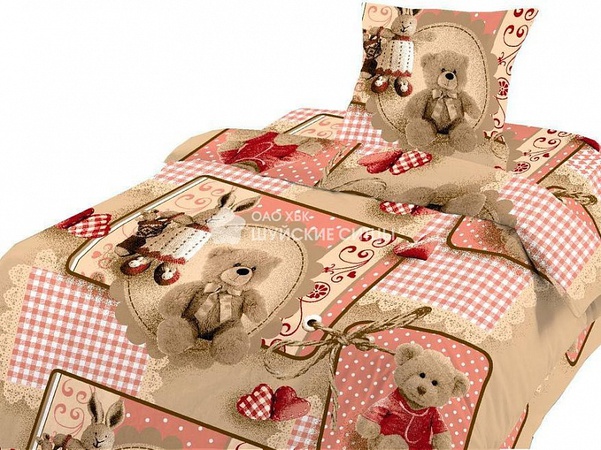 КПБ бязь Шуя в детскую кровать