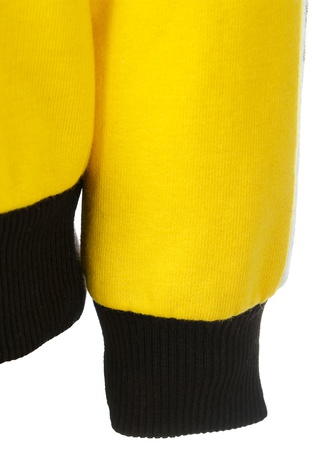 Свитшот желто-черный с тесьмой на рукаве Yumster YC.02.09.009
