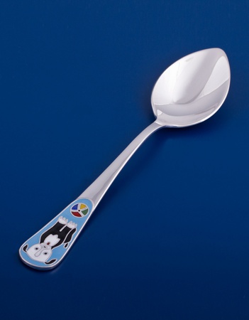 Silver children&#39;s spoon No. 31 &quot;Dog&quot;