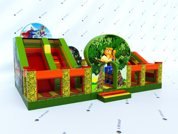 Авторские надувные батуты для бизнеса