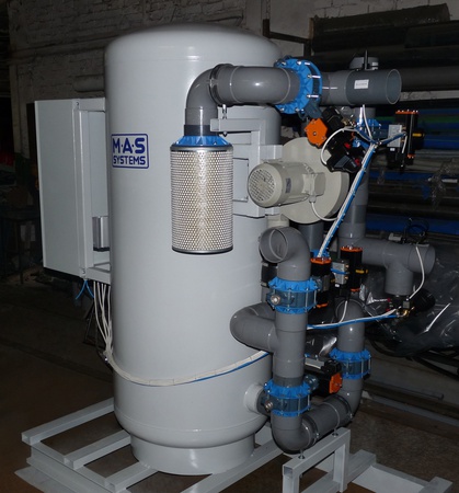 CO2 scrubber (carbon dioxide adsorber)