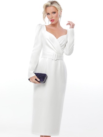 Вечернее платье праздничное с поясом