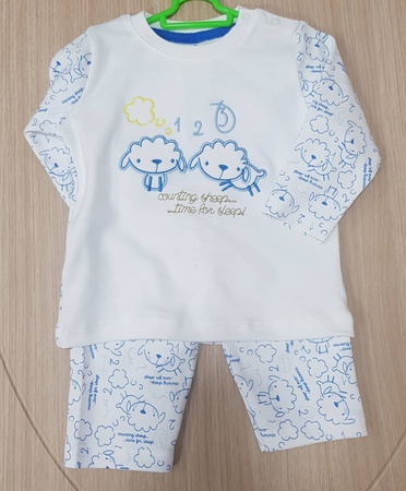 Çocuk giyim (sürgü, kazak, pantolon)