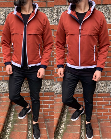 iga модные мужские сезонные пальто с капюшоном