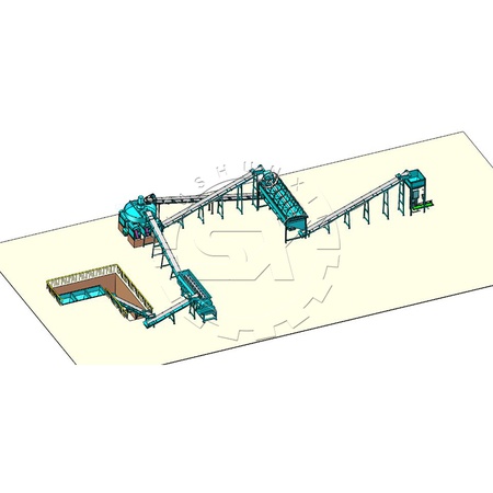 Линия по производству комплексных удобрений
