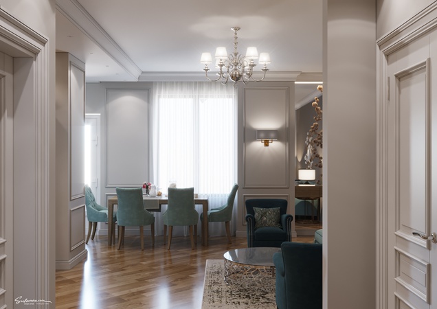 Гостиная в Астане