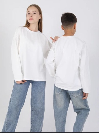 Лонслив школьная девочек и мальчиков оптом