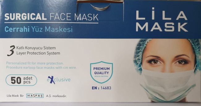 Cerrahi Yüz Maskesi