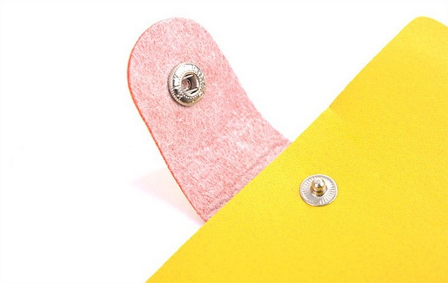 Визитница на кнопочке