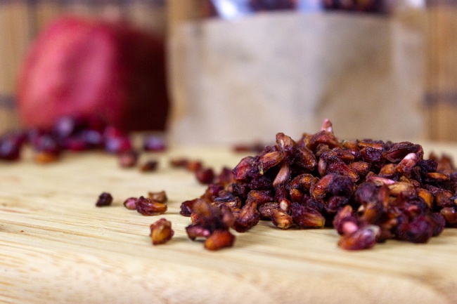 Nar Tanesi kurutulmuş