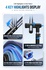 Multi-Functional Outdoor Umbrella –2.0m/2.5m Dual-Layer Windproof12M/S, Fiberglass Ribs – Wholesale