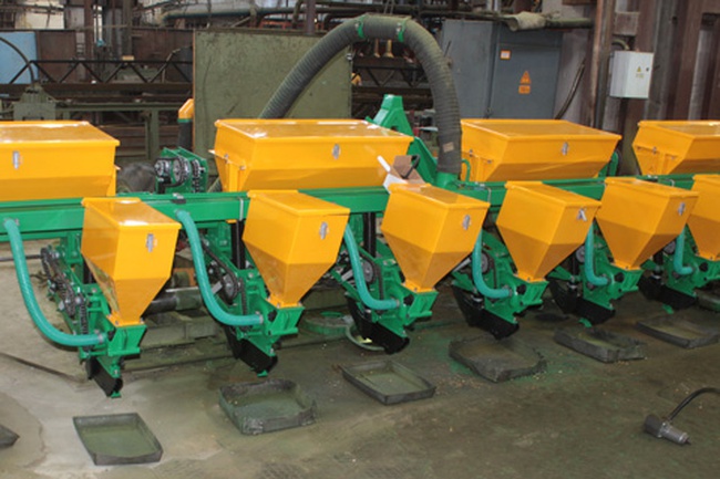 Сеялка пропашная МС-8 вентилятор с пластиковыми бу