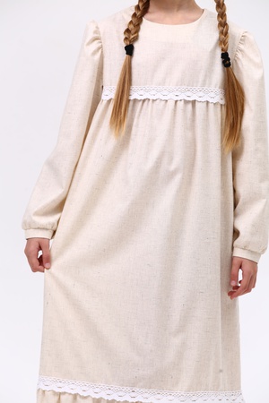 7. Kızlar için yazlık elbise (7-Çocuk partisi elbisesi)