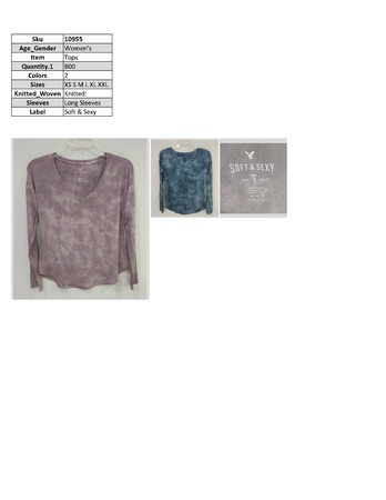 sweatshirts with short and long sleeves