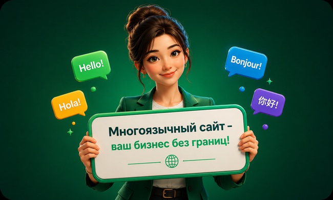 Мультирегиональный и многоязычный сайт для бизнеса