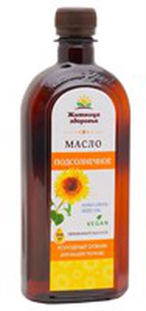 Масло подсолнечное нераф.500мл