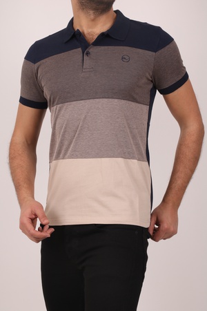 Футболка с воротником-поло