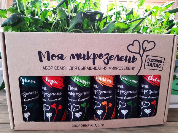Набор "Моя микрозелень"