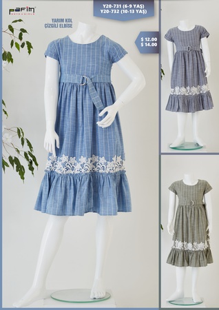 Платье в полоску