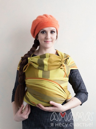 Май-слинг Табатай, зелёный полосатый