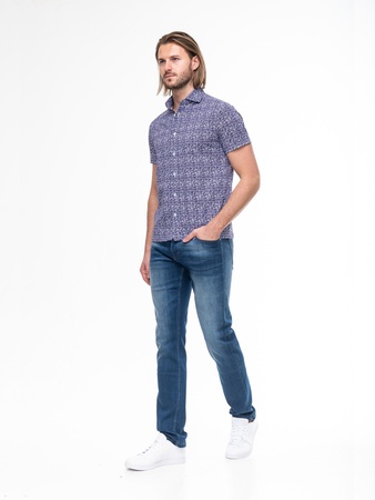 Digital Print Polo Shirt