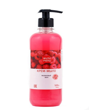 Krem sabun &quot;Zhili-Sabun&quot; ürün gamı içinde 0,5 l